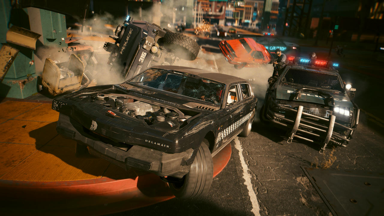 赛博朋克2077：终极典藏版 Cyberpunk 2077 ：Ultimate Edition V2.30.20250718+往日之影DLC+全DLC+新版修改器+预购奖励古德拉义警+壁纸+原声音乐集 免安装中文版[92.2GB]【B5651】