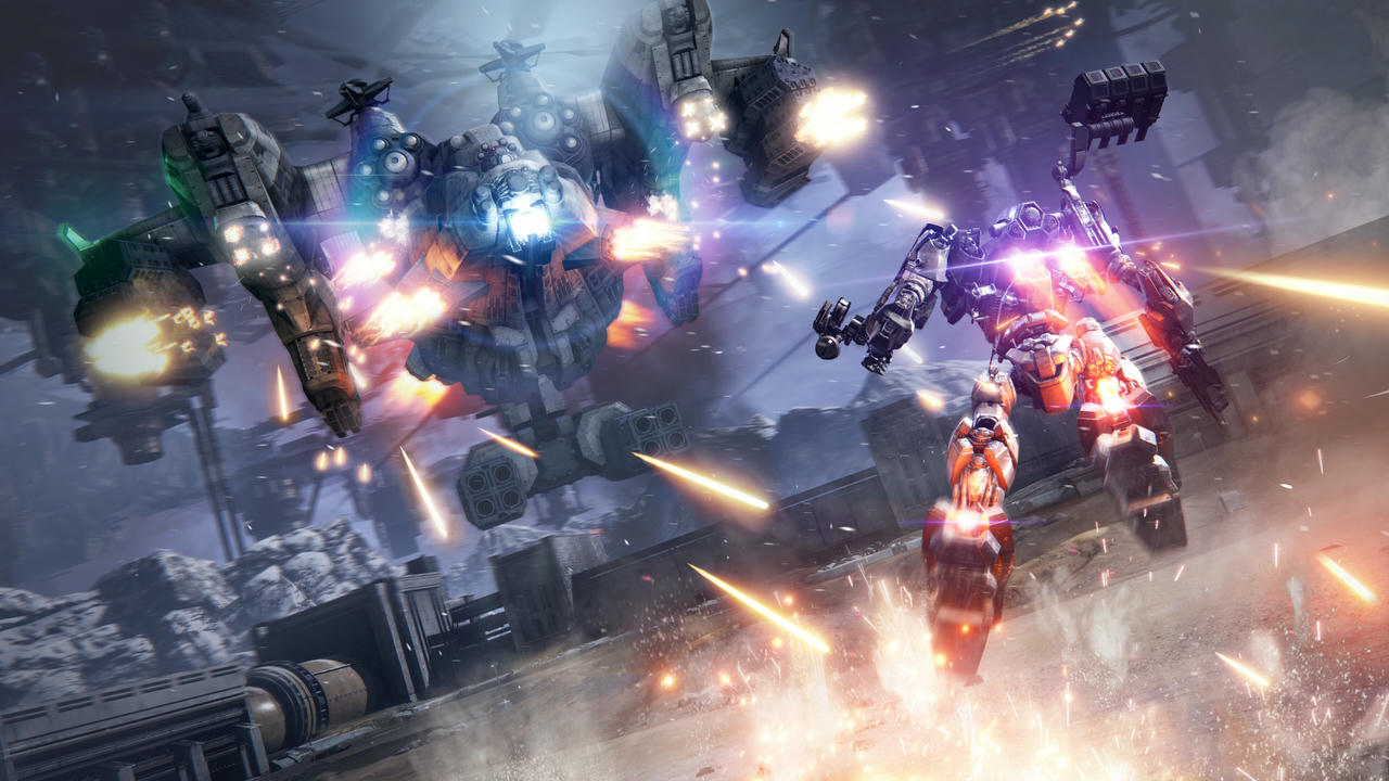 机战佣兵VI：境界天火 Armored Core VI：Fires of Rubicon V1.09.1.20250524+钢铁狂潮-炎焰战域+预购特典+全DLC 免安装中文豪华版[61.1GB]【B5695】