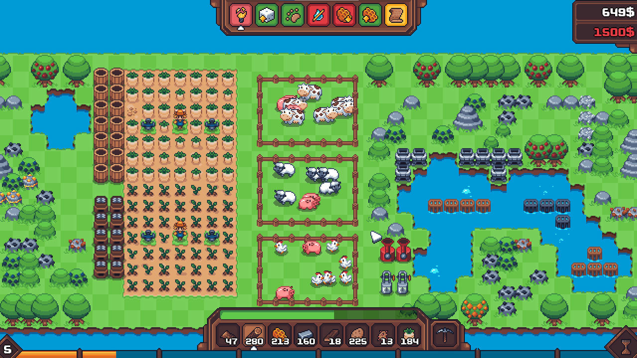 另一个肉鸽农场 Another Farm Roguelike：Rebirth Build.19454715.20250802 免安装中文版[198MB]【B5788】