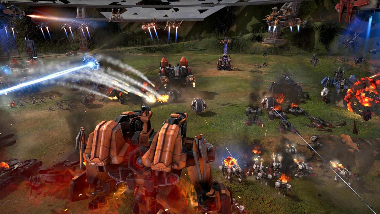 钢铁指挥官 Mechabellum V1.7.0.0.1779.Build.19786366.20250828+机动战士皮肤包DLC-军威领袖-激战烽火+全DLC 免安装中文版[11.9GB]【B5955】