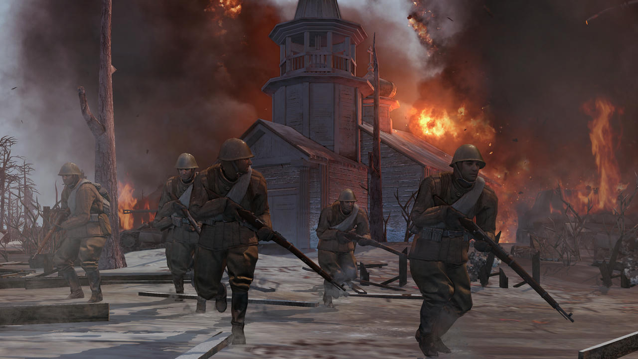 【B6156】英雄连2 Company of Heroes 2：Master Collection v4.0.24336.0.20220624-支持联机 免安装英文版[41.5GB]