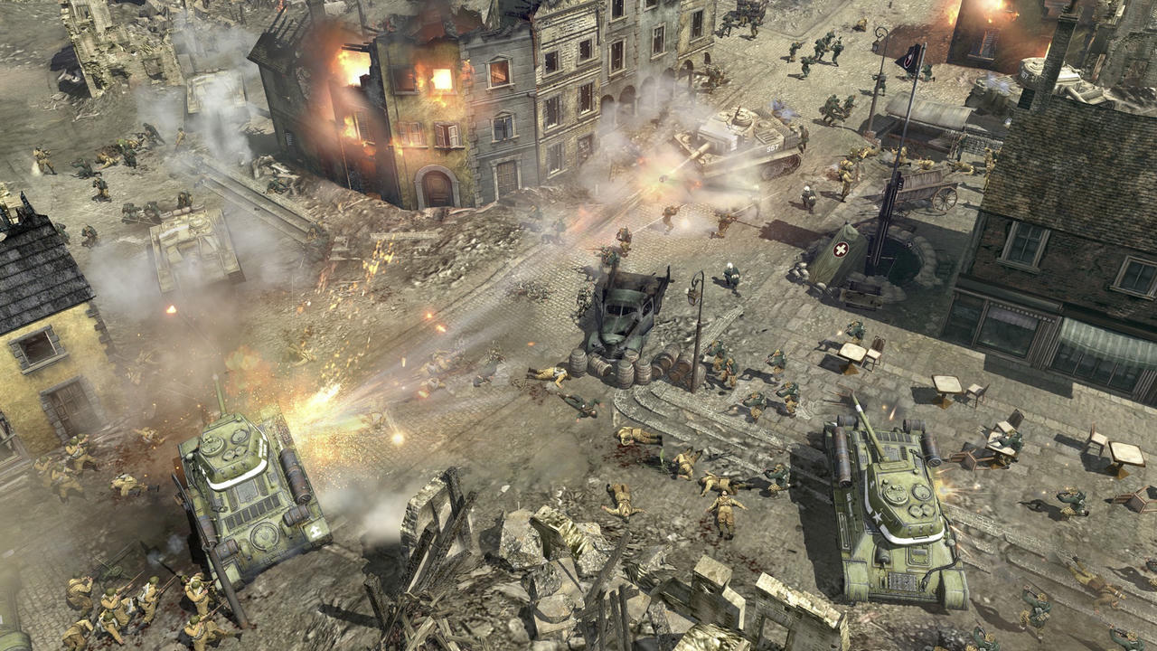 【B6156】英雄连2 Company of Heroes 2：Master Collection v4.0.24336.0.20220624-支持联机 免安装英文版[41.5GB]