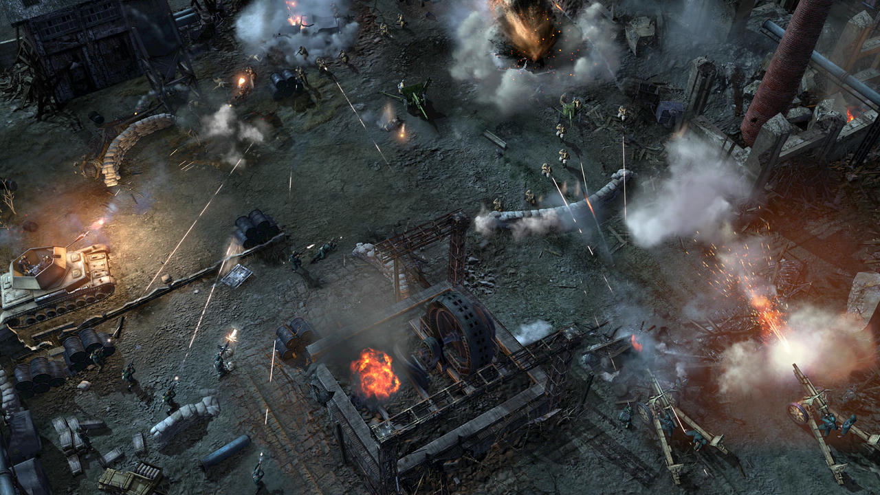 【B6156】英雄连2 Company of Heroes 2：Master Collection v4.0.24336.0.20220624-支持联机 免安装英文版[41.5GB]
